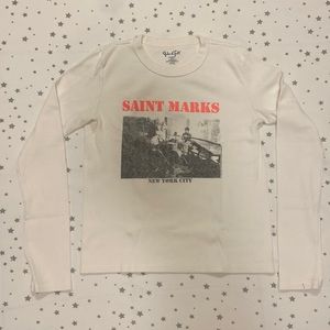 John Galt (Brandy Melville) Tori Saint Marks Long Sleeve Top